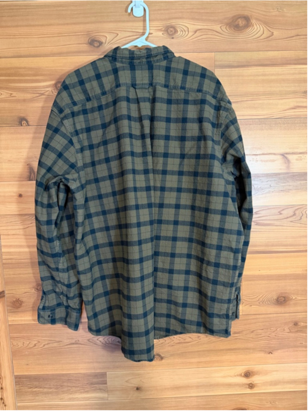 Filson Otter Green Black Plaid Alaskan Guide Shirt Mens XXXL View 4